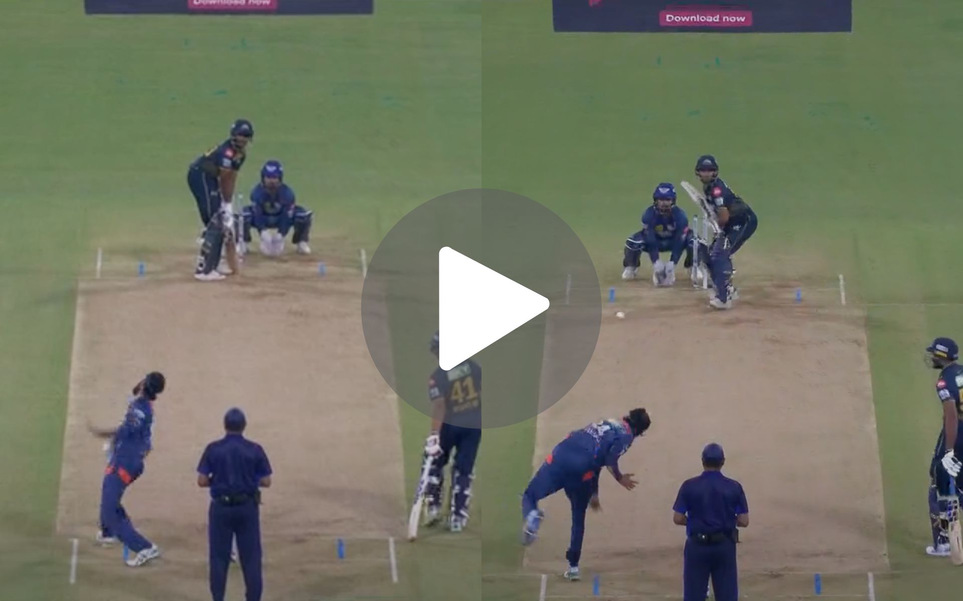 [Watch] Krunal Pandya Strikes Twice In Four Balls; Sudharsan, Sharath Fall In Quick Succession